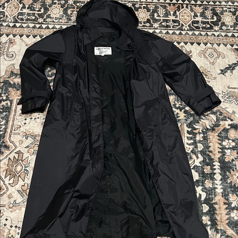 Vintage Trench Style Rain Coat